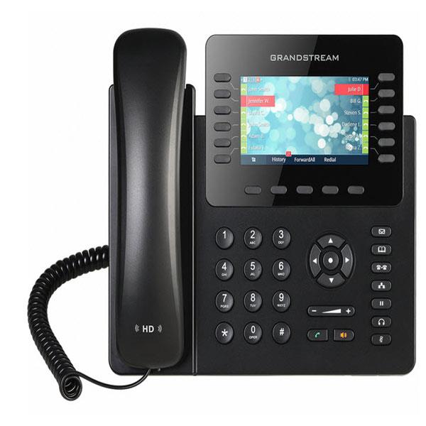 تلفن تحت شبکه باسیم گرنداستریم مدل GXP2170 Grandstream GXP2170 12-Line Enterprise Corded IP Phone